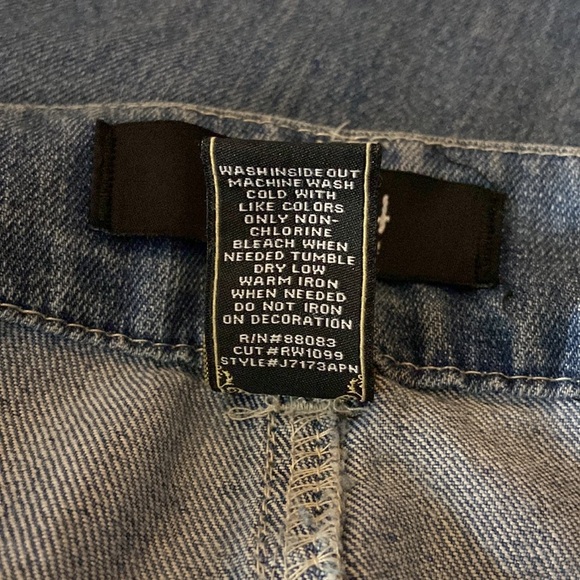 Rewash Real Curve Extreme Flare Jeans Size 9 - Picture 8 of 8